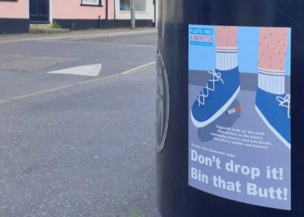 PVCFree Stickers for Plastic Free Axminster