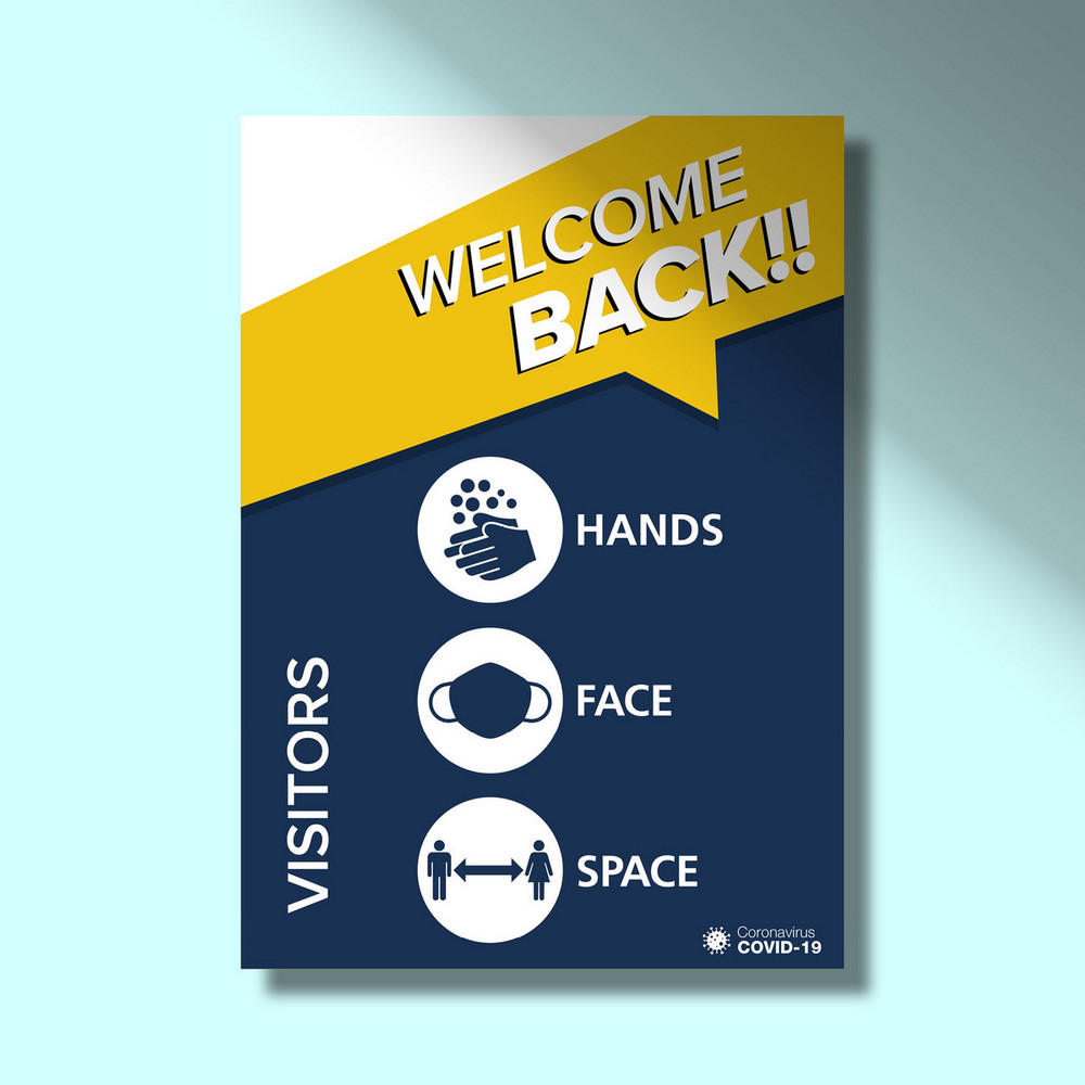 Recyclable Welcome Back Sign Boards