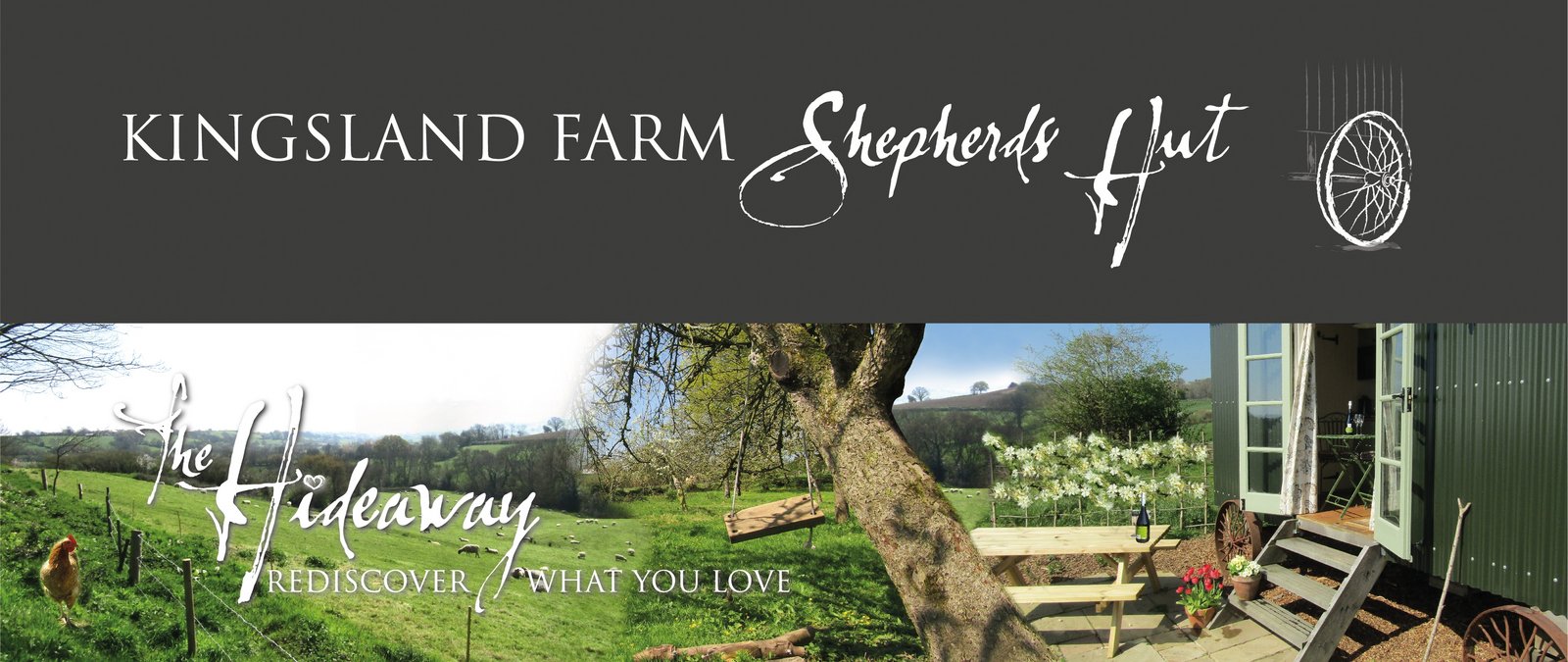 Logo Design for Kingsland Farm Shepherds Hut