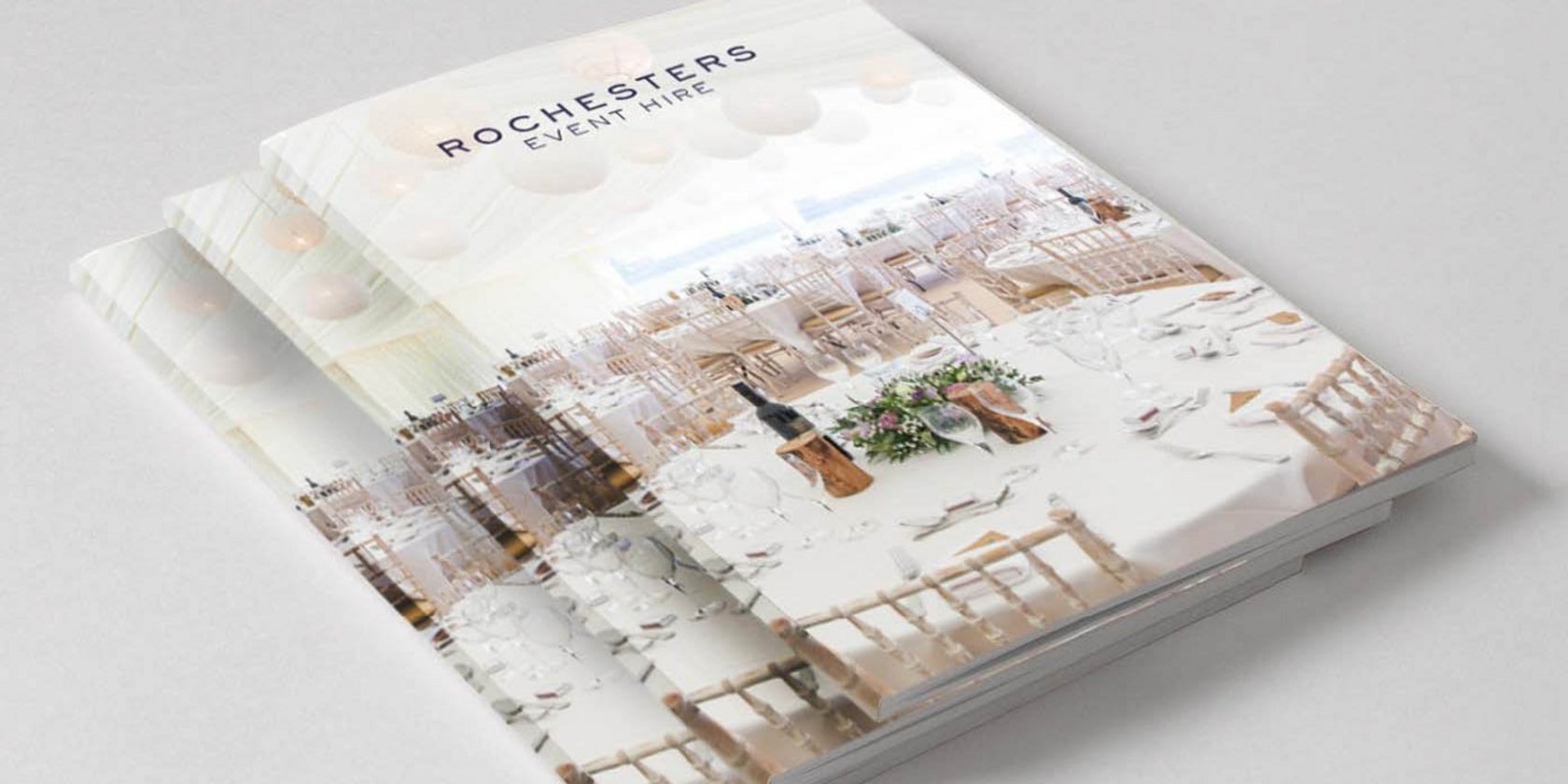 Rochester Events Hire Brochure Design