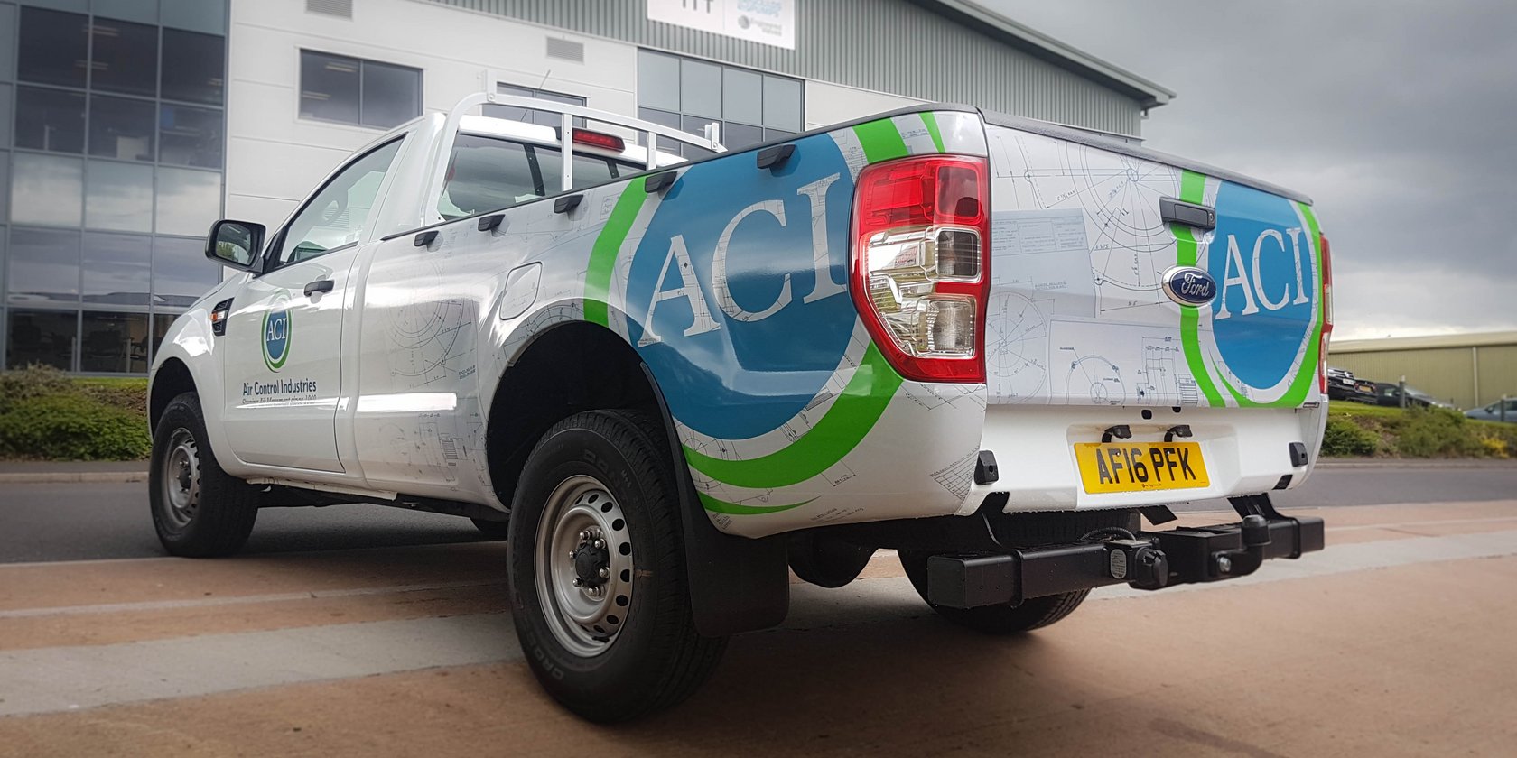 Air Control Industries Vehicle Graphics