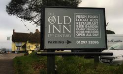 External Pub Signage for The Old Inn, Kilmington
