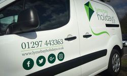 Vehicle Livery for Lyme Bay Holidays