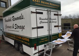 Fleet Vehicle Graphics for East Devon Removals