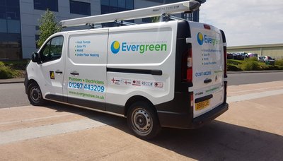 Van Graphics for Evergreen Renewables