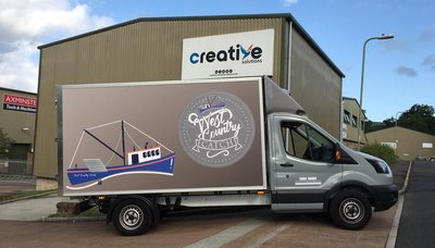 West Country Catch Graphics installed at Creative Solutions