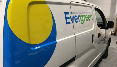 Vehicle Graphics Evergreen Renewables