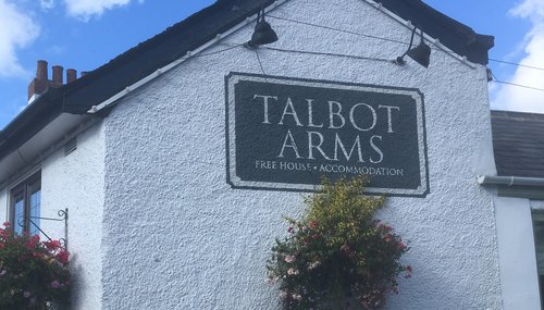Signage Installation Talbot Arms Inn