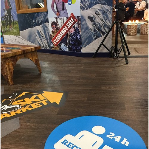 AntiSlip Floor Stickers R9 Slip Rating (Dry Use)