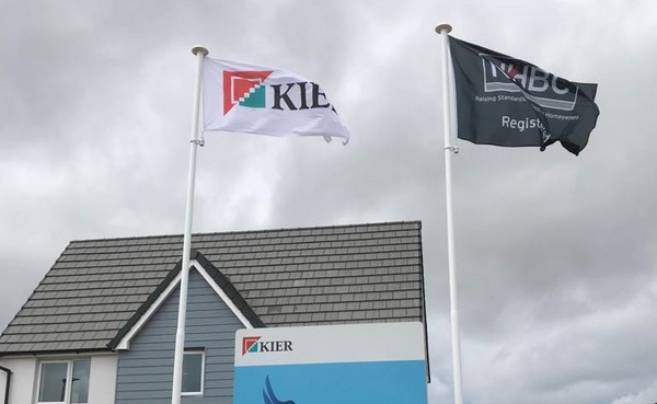 Flag Pole System For Kier Living