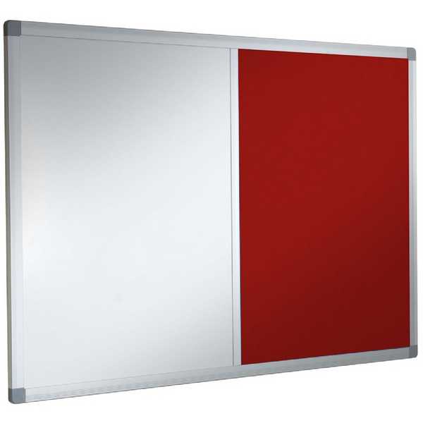 Camira Lucia and Magnetic Whiteboard Combination Board