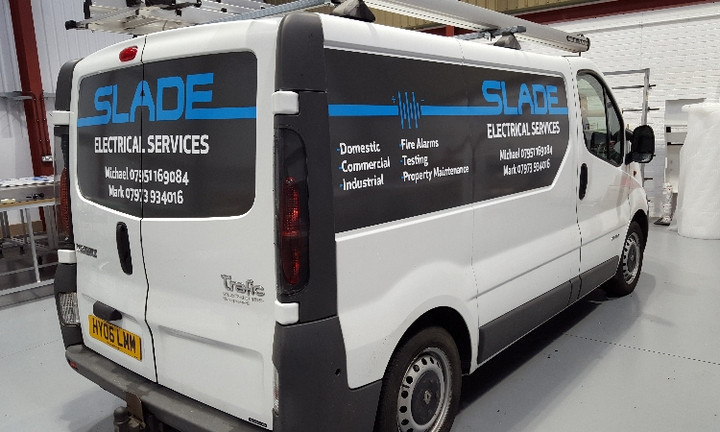 Van Branding for Slade Electrical Services