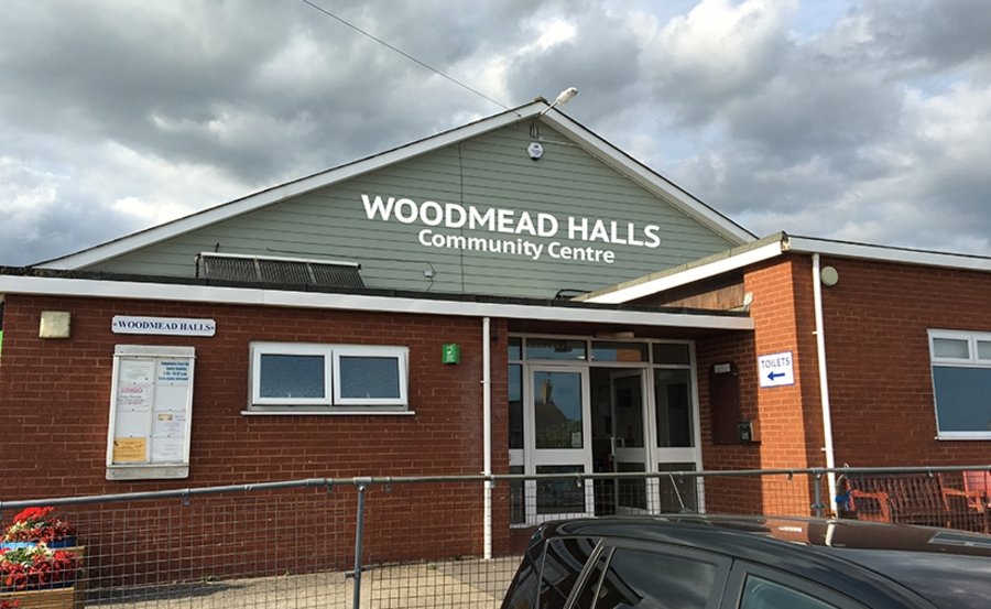 Woodmead Halls Stand Off Lettering Signage