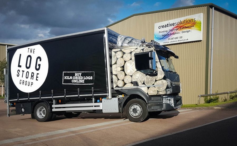 Lorry Graphics The Log Store Group
