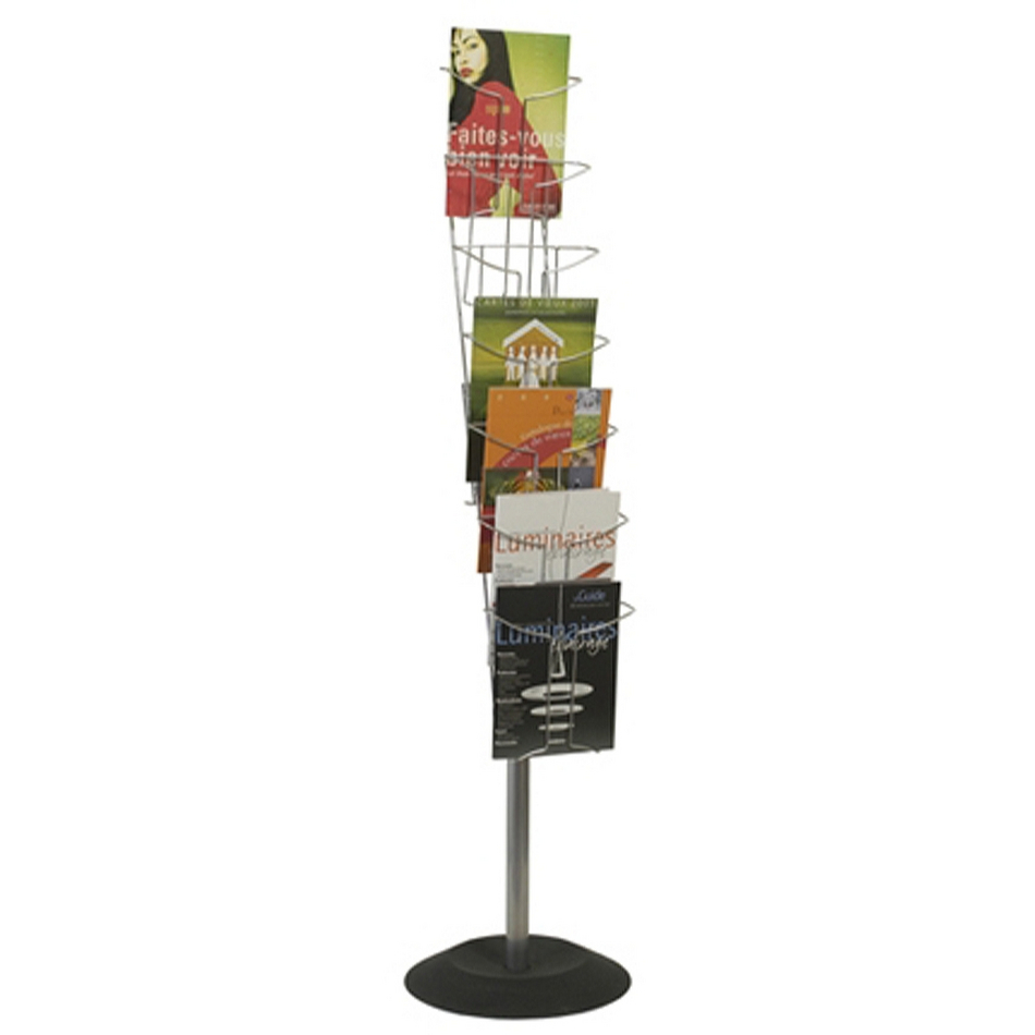 Alba Seven Tier Floor Literature Rack (A4 Portrait)
