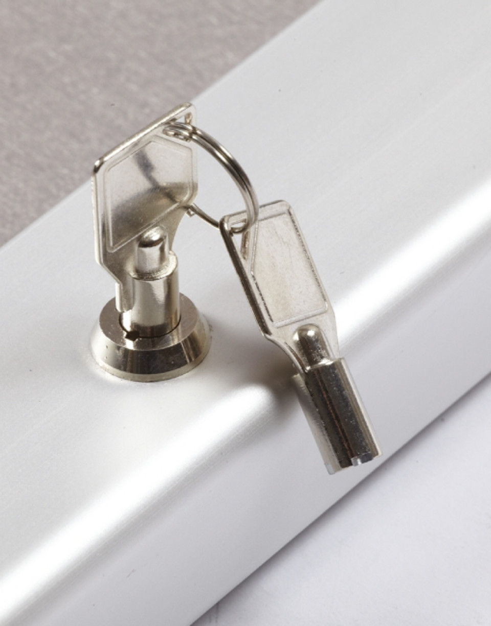 Aluminium Secure Lock Notice Board