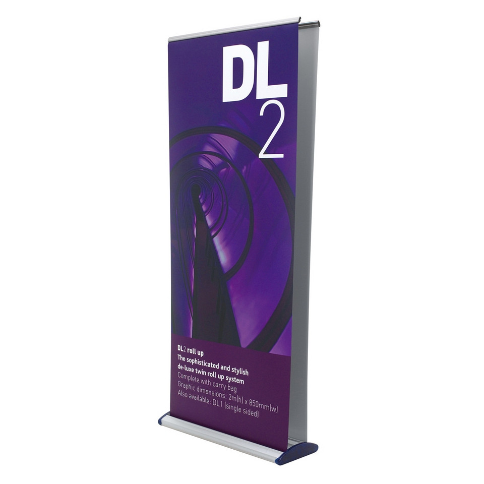 Dl2 Double Sided Banner Stand