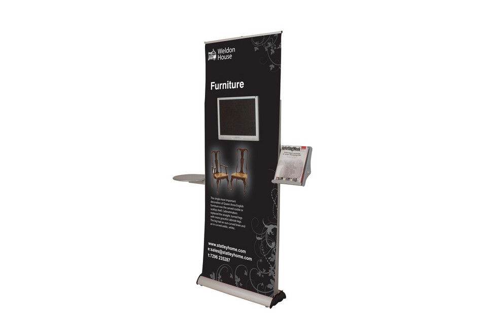 Banner Stand Tv Monitor Display